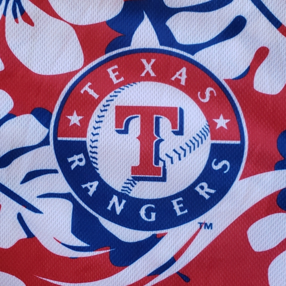 Texas Rangers Hawaiian Shirt